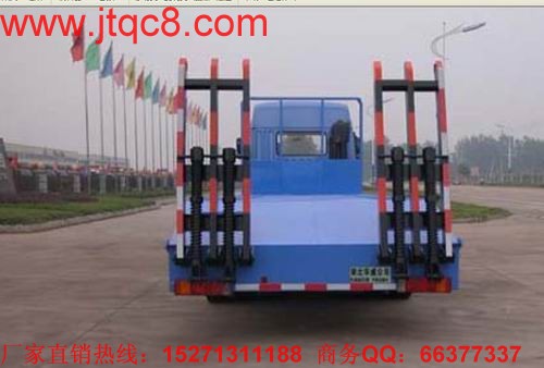 前四后八平板拖車